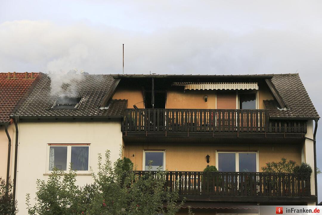 Brand in Hallstadt