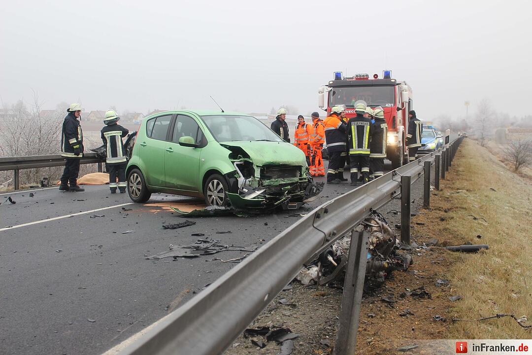 Zwei Tote nach Unfall bei Speichersdorf