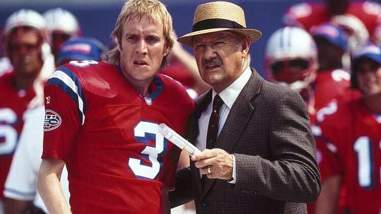 Von der britischemn Romcom zum US-Footballfilm: Mit "Helden aus der zweiten Reihe (2000) schaffte Rhys Ifans (Bild, links, mit Gene Hackman) den Sprung nach Hollywood.