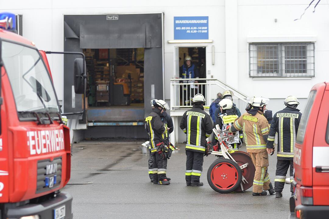 Feuerwehreinsatz bei Real in Hallstadt