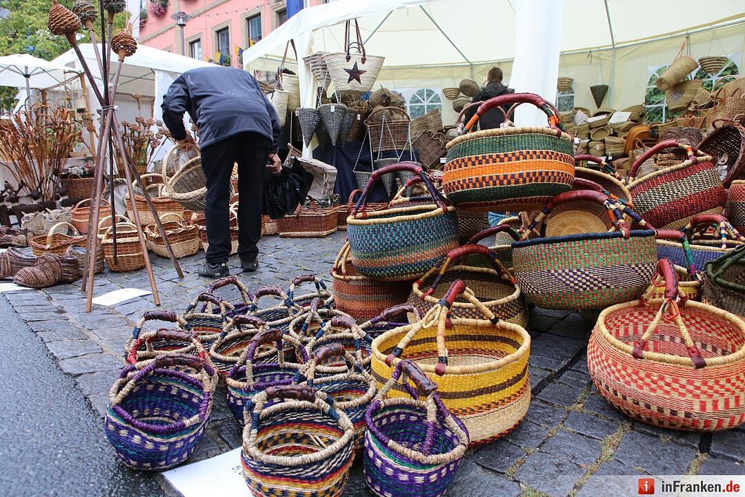 Korbmarkt Lichtenfels 2016 am Samstag
