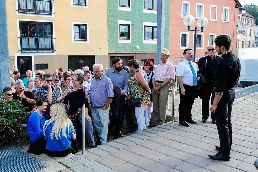 Wahlkampf der CSU - Karl-Theodor zu Guttenberg in Kulmbach