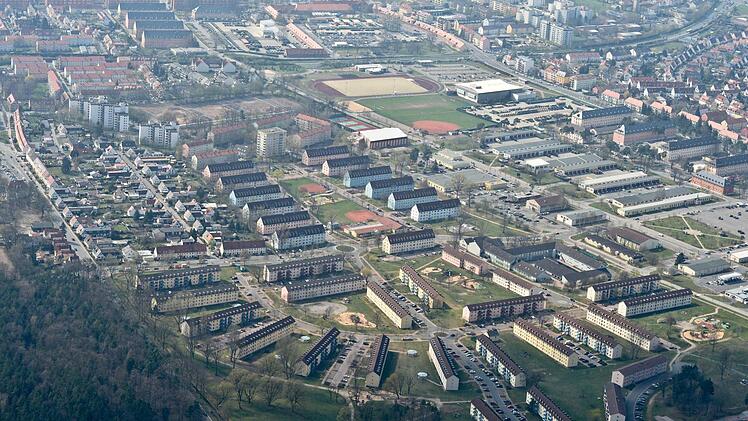 Die US-Kaserne in Bamberg von oben. Foto: Ronald Rinklef
