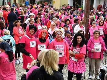 Pinklauf 2017 in Bad Brückenau; Foto: Ronald Rinklef