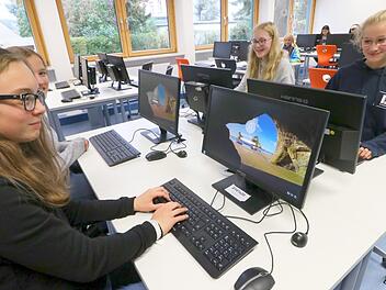 Der aktuelle Computerraum des Herder-Gymnasiums.  Foto: Josef Hofbauer
