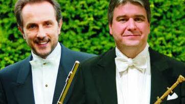 Das Concerto grosso mit Johannes Trunk (Trompete) und Marcos Fregnani (Flöte) steht am 22. März in Banz auf dem Programm.