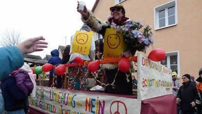 Faschingsumzug in Geisfeld Foto: Nicole Düsel