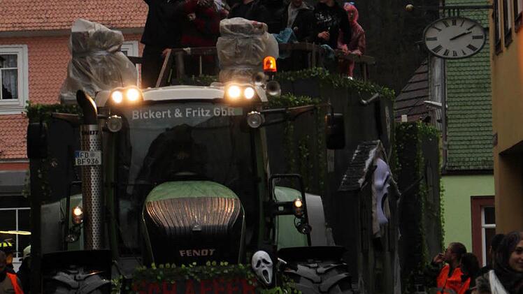 Faschingszug in Bad Brückenau 2016 Foto: Ulrike Müller