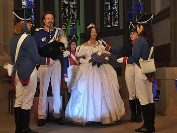 Auch Königin Therese und König Ludwig I. erschienen in der Herz-Jesu-Stadtpfarrkirche um Maestro Gioacchino Rossini auf der Orgel zu hören. Foto: Peter Klopf