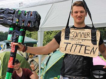 Die Rockfans sind dazu aufgerufen, alles, was sie bei den Konzerten nicht unbedingt benötigen, Zuhause, auf dem Zeltplatz oder im Auto zu lassen. Symbolfoto: Dominic Buckreus