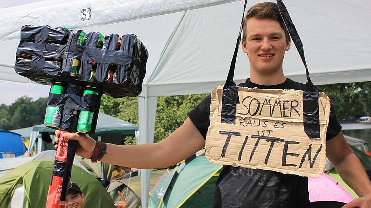 Die Rockfans sind dazu aufgerufen, alles, was sie bei den Konzerten nicht unbedingt benötigen, Zuhause, auf dem Zeltplatz oder im Auto zu lassen. Symbolfoto: Dominic Buckreus
