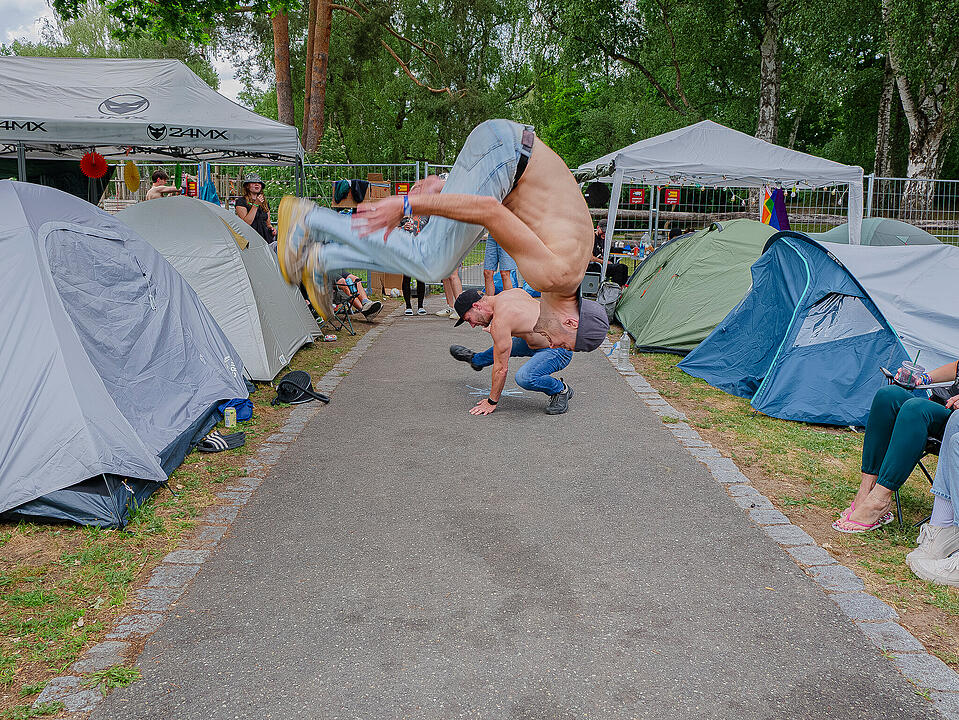 4 Tage Camping, 3 Tage Konzerte