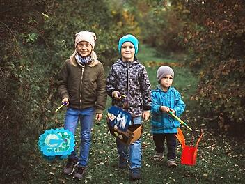 Laternenbasteln und eine Laternenwanderung werden im Herbst im "Steigerwald-Zentrum - Nachhaltigkeit erleben" angeboten.  Foto: Zentrum