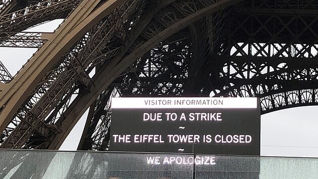 Streiks in Frankreich