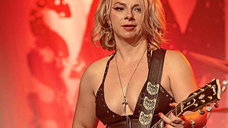 Samantha Fish trat in Erlangen auf.Bernd Sonntag