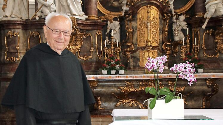 Pater Jordan Fenzl feiert am 21. Juli in der Klosterkirche sein 60-jähriges Priesterjubiläum.  Foto: Heike Beudert