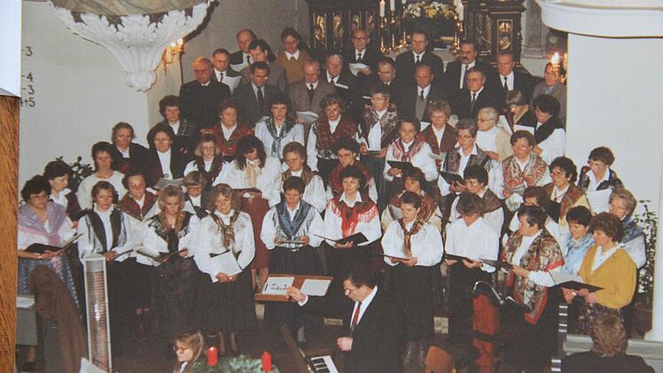 Bei der Fränkischen Weihnacht hat der Sängerbund in der Vergangenheit regelmäßig sein Können unter Beweis gestellt.