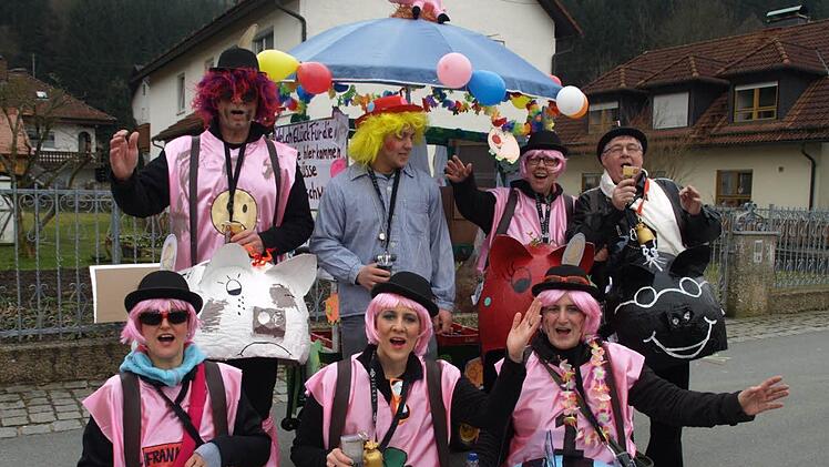 Tolle süße Sparschweine gab es bei den "Abtrünnigen"