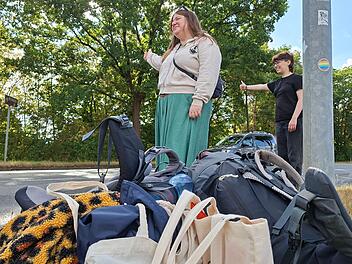 Beginn &laquo;Tramprennen&raquo; von L&uuml;neburg durch Europa
