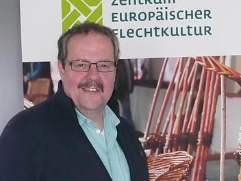 Manfred Rauh ist Geschäftsführer des Vereins Zentrum europäischer Flechtkultur Lichtenfels (ZEF) Foto: Ramona Popp