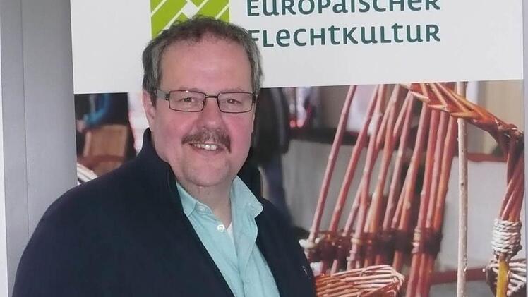 Manfred Rauh ist Geschäftsführer des Vereins Zentrum europäischer Flechtkultur Lichtenfels (ZEF) Foto: Ramona Popp