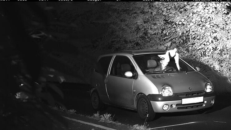 Das Bußgeld wurde für den Autofahrer nicht fällig, da er durch die Taube nicht sicher identifiziert werden konnte. Foto: Kreispolizeibehörde Viersen