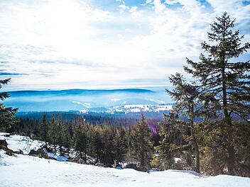 Winter, Franken, Oberfranken, Ochsenkopf, Bischofsgrüner Forst, Bischofsgrün, Fichtelgebirge, Schnee
