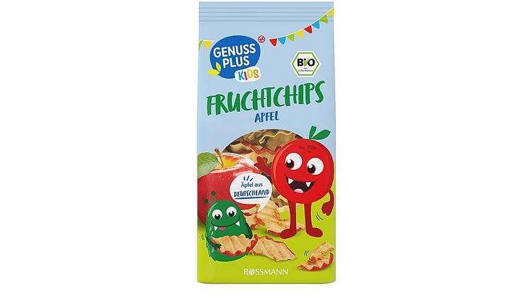 Genuss Plus Kids Fruchtchips Apfel von Rossmann werden zur&uuml;ckgerufen