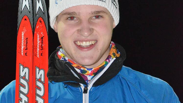 Die Schnellste im Frauen-Wettbewerb: Ricarda Eckert vom WSV Oberweißenbrunn. Foto: Jürgen Schmitt