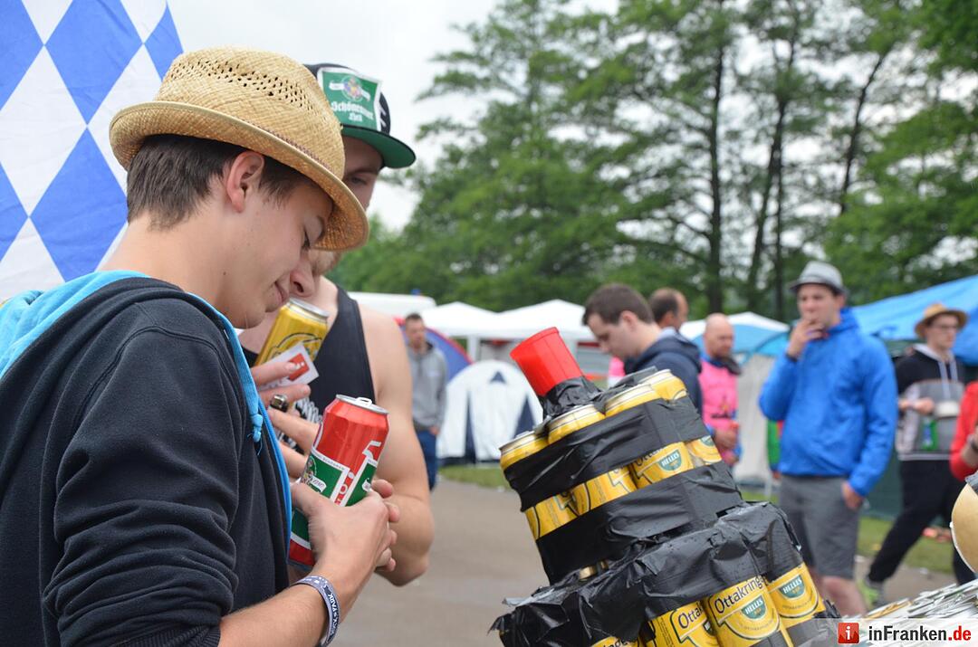 Rock im Park 2016: Besuch auf dem Zeltplatz
