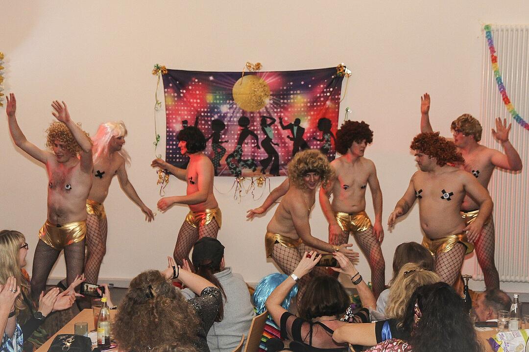 Funky Schlaghosen Disco wie in den 70ern