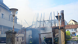 Brand in Obernbreit Brand in Obernbreit