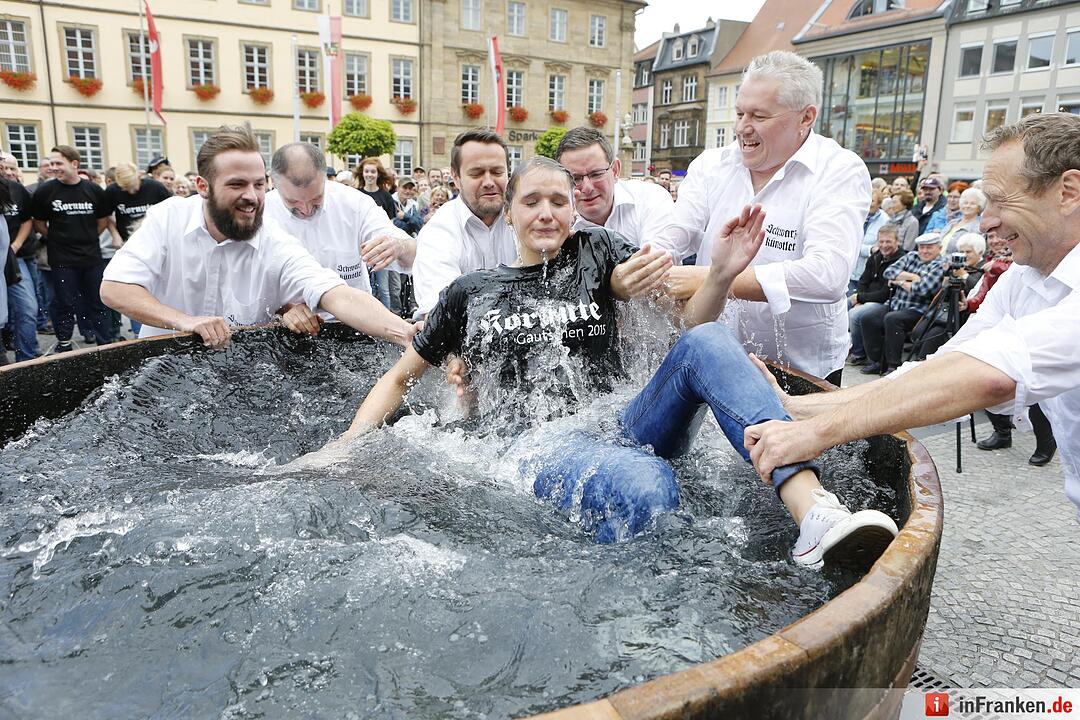 Gautschfeier 2015 der Mediengruppe Oberfranken in Bamberg