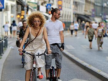 Nur wenige Städte investieren in Fahrradwege.
