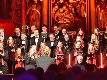 Lukas Alois Roth aus Ludwigschorgast leitete im vergangenen Jahr Projektchor und Band in der Kulmbacher Petrikirche.