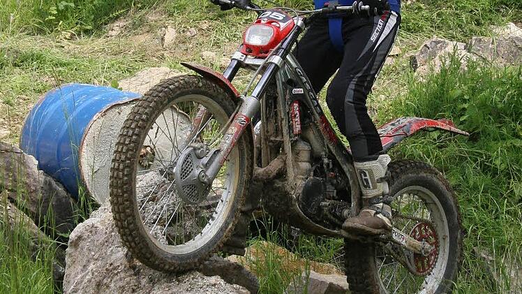 Matthias Hofmann zeigt sein Können.