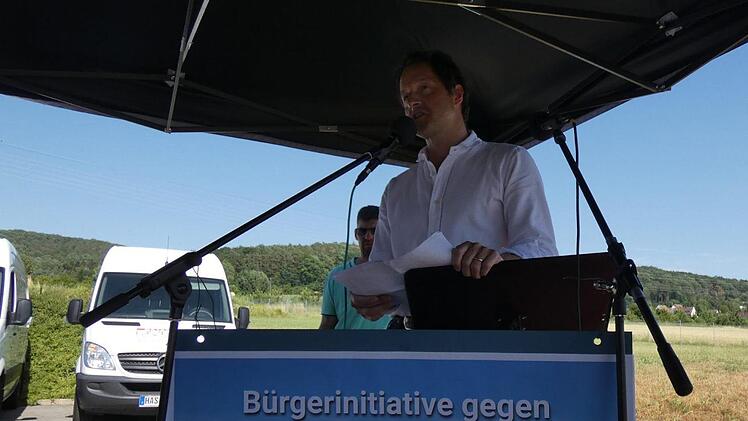 Auch Freiherr Hermann von Rotenhan hielt eine Rede, die nach seinen Worten emotional war, weil sie von Herzen kam.