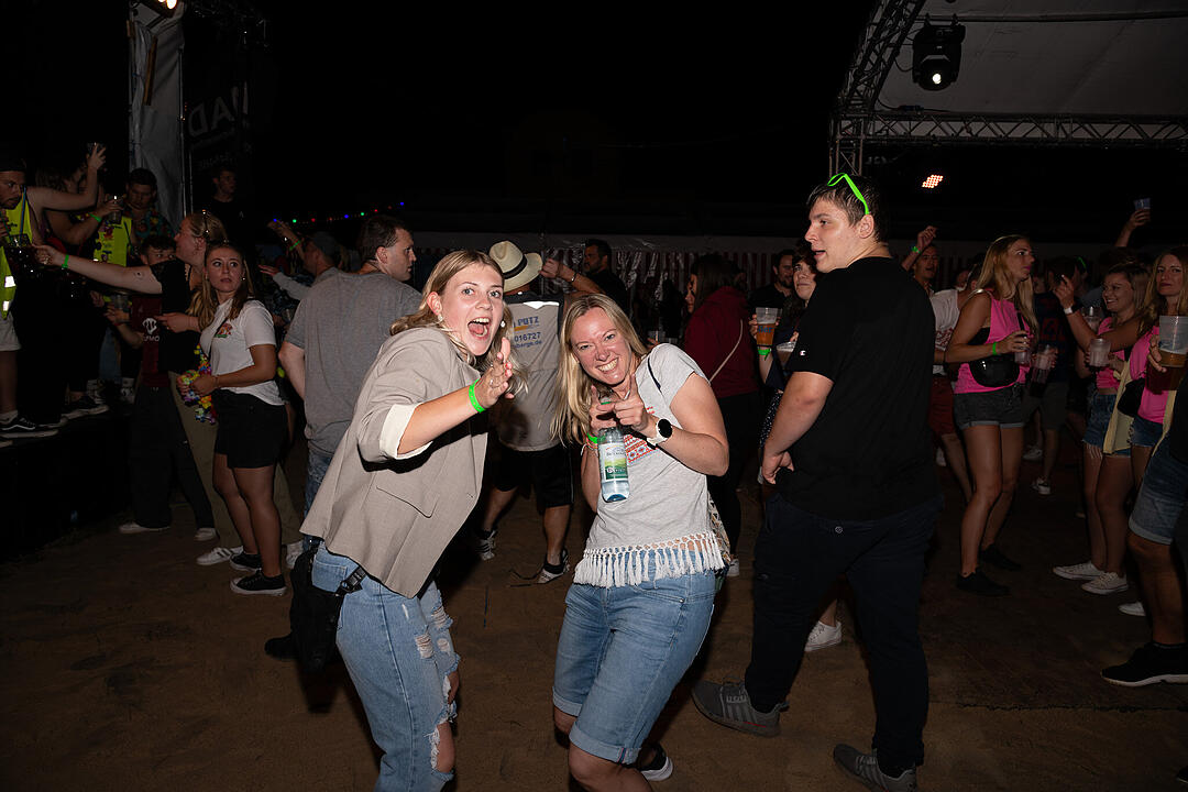 Impressionen von der Partynacht
