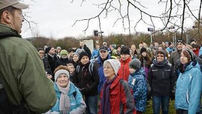 SC-Vereinsvorsitzender Christian Schipper hat die Wanderung vorbereitet und organisiert. Foto: Assmann