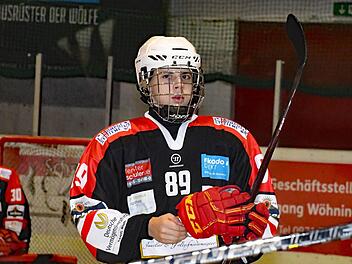 Verstärkt seit Freitag die Kissinger Wölfe: der erst 16-jährige Maxim Kryvorutskyy.Hopf
