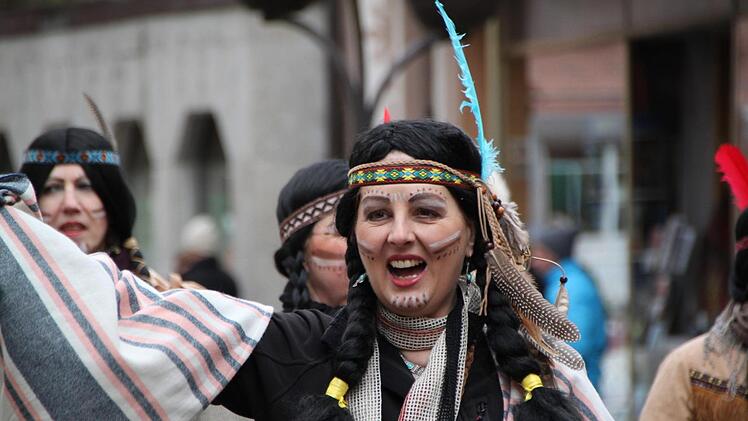 Faschingsumzug in Bad Brückenau 2019 Foto: Ulrike Müller