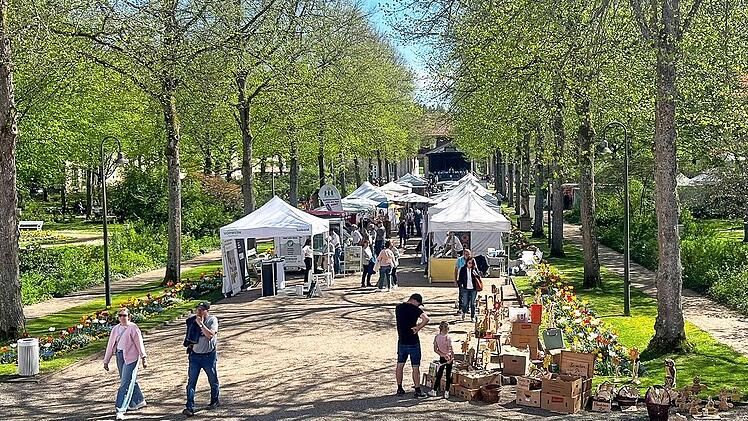 Beim Spaziergang durch den Park gab es bei der LebensART viel zu entdecken.