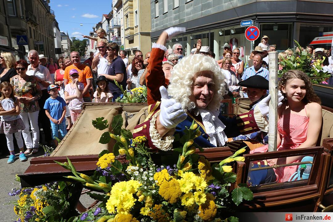 Rakoczyfest in Bad Kissingen mit Umzug; Foto: Barbara Herbst