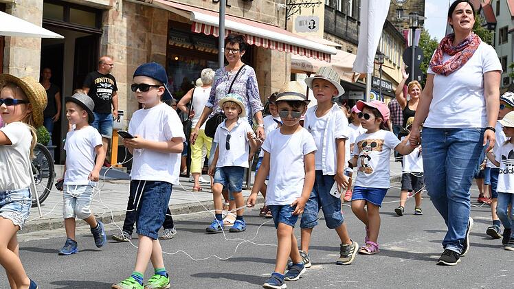 Weitere Eindrücke vom Kinderfestzug zum Lichtenfelser Schützenfest