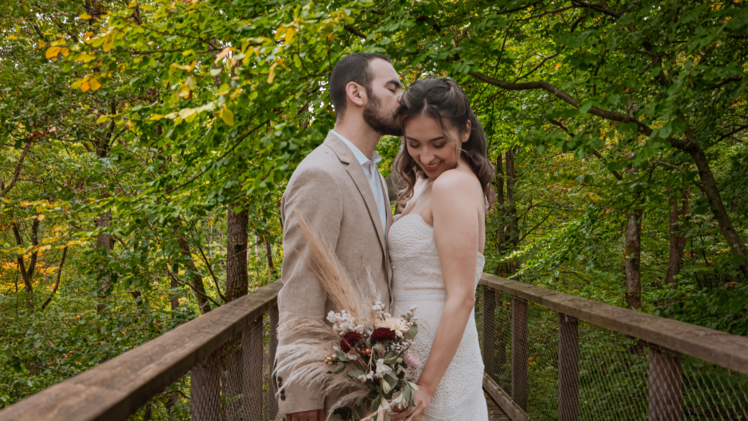 Hochzeit auf Baumwipfelpfad Steigerwald