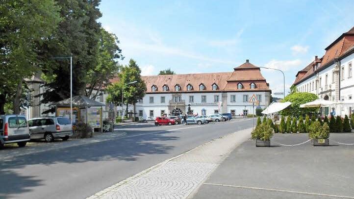 Die Ortsmitte in Ebrach Foto: Walter Hanslok