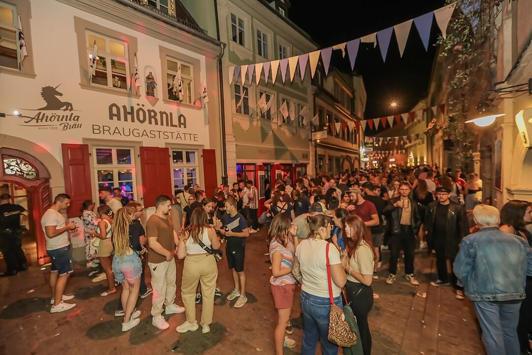 Endlich wieder Partystimmung im Sandgebiet