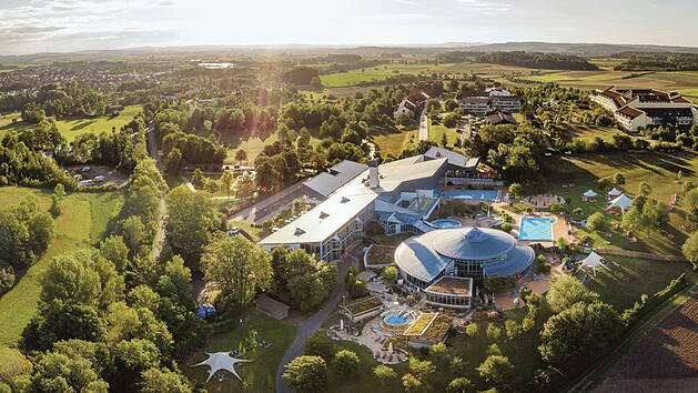 Die ThermeNatur in Bad Rodach ist auch im Sommer ein echtes Highlight