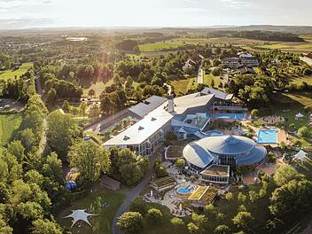 Die ThermeNatur in Bad Rodach ist auch im Sommer ein echtes Highlight