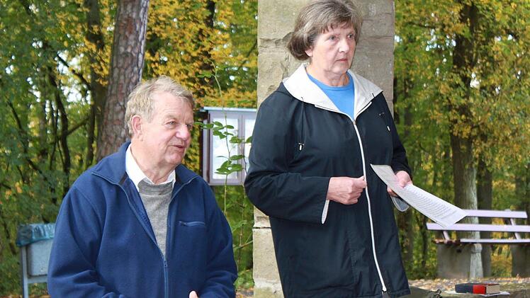 Das Ehepaar Werner und Irmgard  Eichler.